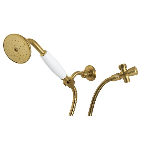 Kingston Brass Hand Shower Kit, Brushed Brass KX1057BD