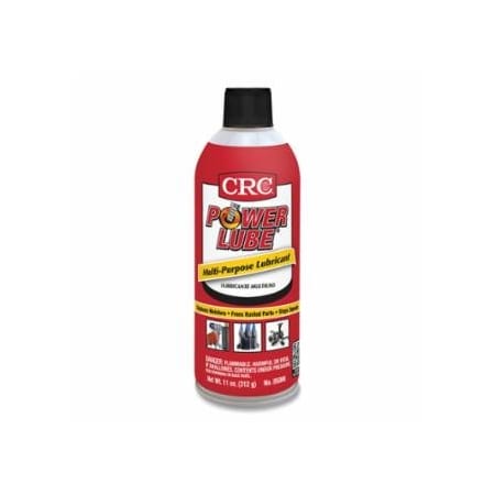 Crc Power Lube Multi-Purpose Lubricant, 16 oz Aerosol Can, 11 wt oz, 12PK 125-05006