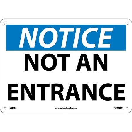 Nmc Notice Not An Entrance Sign, N323RB N323RB