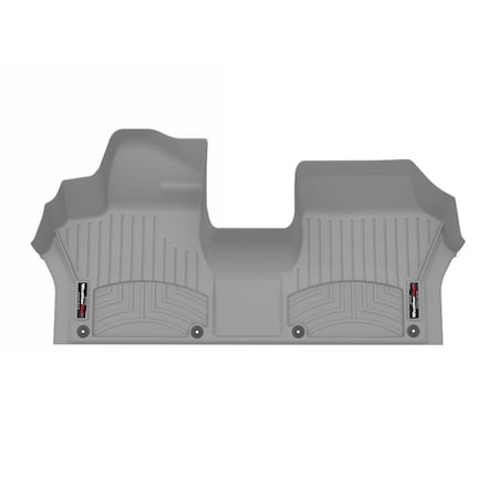 Weathertech Grey, FloorLiner 1st Row  Over The Hump 4618241