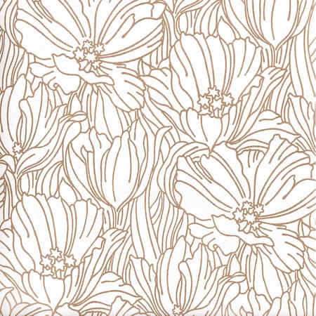 A-Street Prints Selwyn Copper Floral Wallpaper 2970-87358