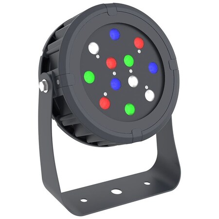 Westgate DMX 512 Compatible RGBW Round Flood Light 36W DMX-FL-36W-RGBW-BT-BK