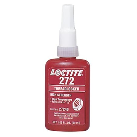 Loctite 250Ml Threadlocker 272 Hi Temp- Hi Strength LO390710
