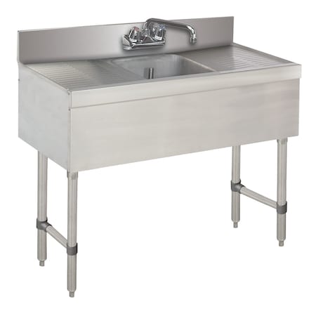 Advance Tabco Special Value Sink Unit 1-compartment 36 in.W x 18 in.D x 33 in.H overall SLB-31C
