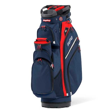 Bag Boy Chiller Pro Cart Bag, Navy/Red/White BB39263