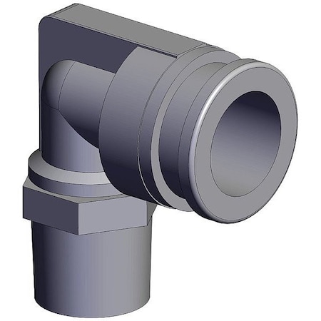 Smc Push-Fit Fitting, Elbow KQG2L12-02S