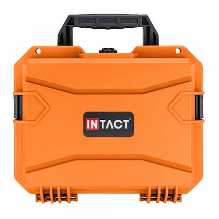 Eylar Intact 3.8in Stacker Series Compact Hard Gear Case with Foam Orange NG00011-ORG