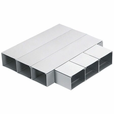 Hubbell Wiring Device-Kellems Metal Raceway, HBLALU5000/HBLALU7620 Aluminum Series, Tee Fitting, Anodized HBLALU7615