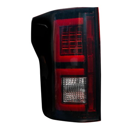 Recon 15-17 F150(REPLACES OEM HALOGEN STYLE TAILLIGHTS)LED TAILLIGHTS-DARK D 264268RBK