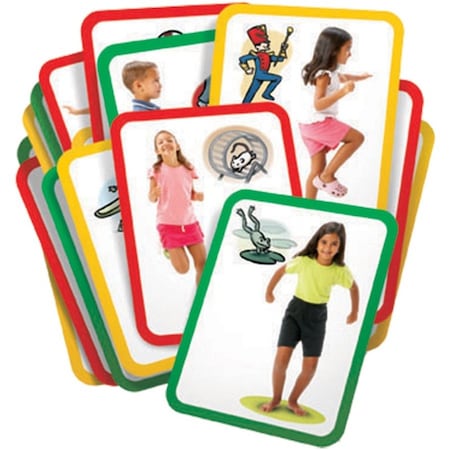 Roylco Busy Body Gross Motor Exercise Cards 62012