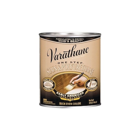 Rust-Oleum Varathane Early American One Step Stain And Polyurethane, 2PK 225249H