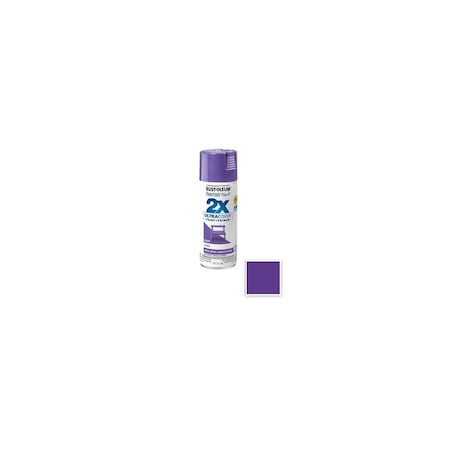 Rust-Oleum PAINTER'S Touch Gloss Spray Paint, Gloss, Grape, 12 oz, Aerosol Can 334033