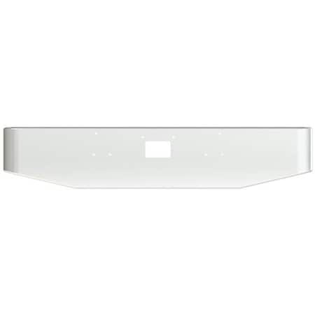Replacement For Peterbilt 357 Sfa Year 1998 16In Chrome Steel Standard Taper Bumper W/Mount Tow/Hit