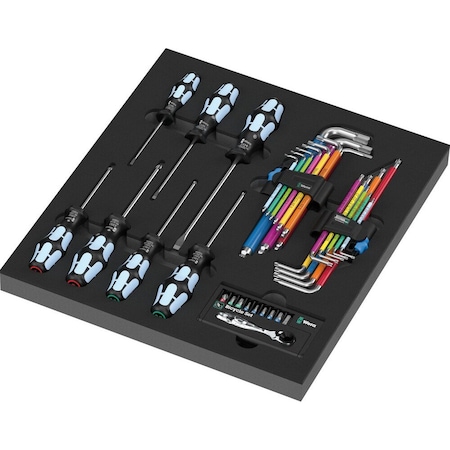 Wera 9760 Foam insert Stainless set 1 5150160001