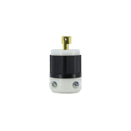 Leviton Industrial Grade Plug 15 Amp, 125 Volt 7545-C