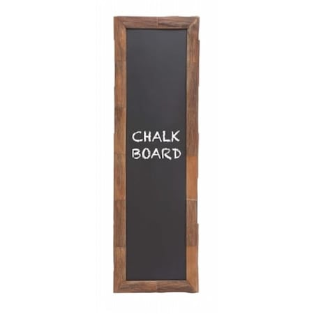 Benzara The Nostalgic Wood Chalkboard 76144