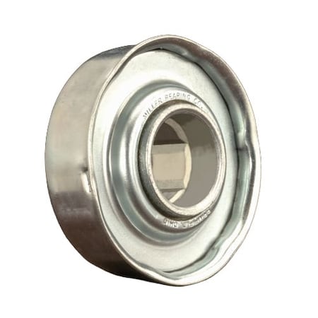 Miller Bearing Conveyor Bearing, Flanged Semi-Precision Stainless Steel, 316 Stainless Steel, 0.6875in Hex Bore MFC-2280-11HVSTP-G