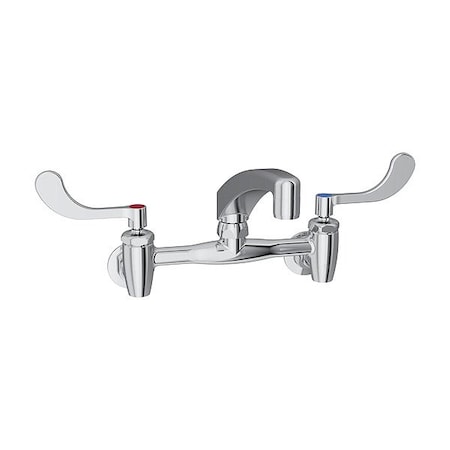 Elkay Handle-Operated Faucet, Manual, Arc LK940AT08T4S