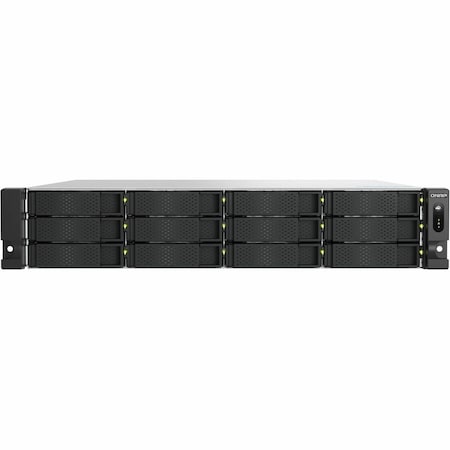 Qnap 2U 12-BAY QTS HERO NAS AM TS-H1277AXU-RP-R5-16G-US