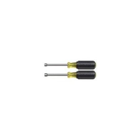 Klein Tools Nut Driver Set, Magnetic Nut Drivers, 3-Inch Shafts, 2-Piece 630M