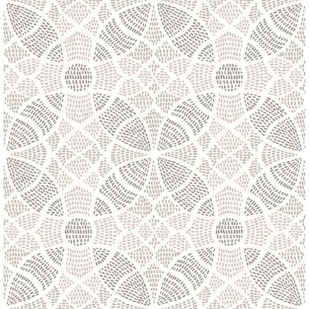 A-Street Prints Zazen Rose Geometric Wallpaper 2764-24337