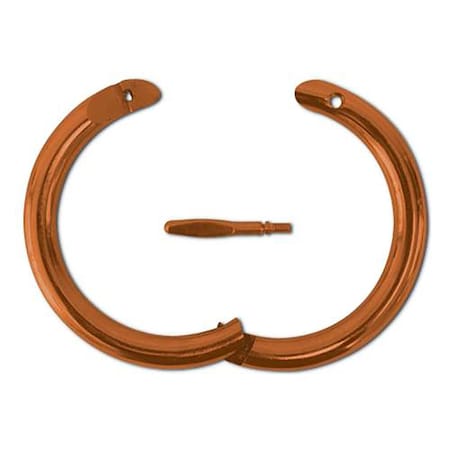 Jorgensen Laboratories Jorvet 3", Copper/Brass Bull Ring J0003C