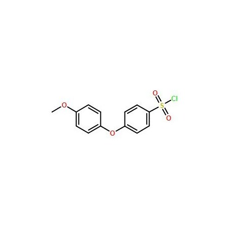 Ak Scientific 4-(4-Methoxyphenoxy)benzenesulfonyl chloride (500mg), CAS 370065-09-1 1798AE-500mg