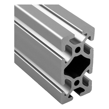 Faztek T-Slot Framing Extrusion, 120 in L, Silver 15QE1530-120