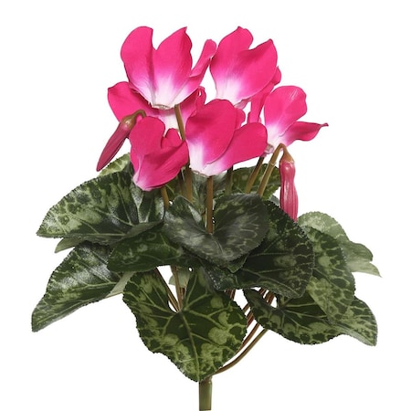Dare2Decor Beauty Cyclamen Floral Bush - 11 in. DA591043