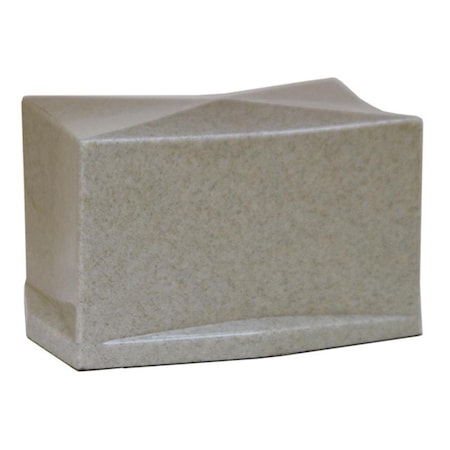 Fasttrack2Fitness Cultured Granite Cremation Diamond Adult Urn, Light Gray FA2044557