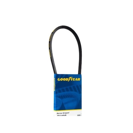 Goodyear Narrow Wrapped V-Belt: 5V Profile, 53in Effective Length 5V530