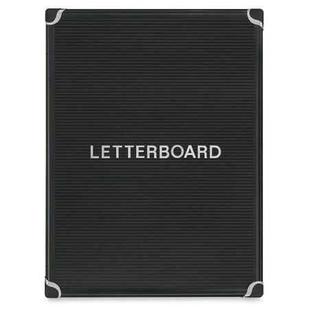 Mastervision Letter Board 2 ft.x3ft., Black, Aluminum Frame LET03031810
