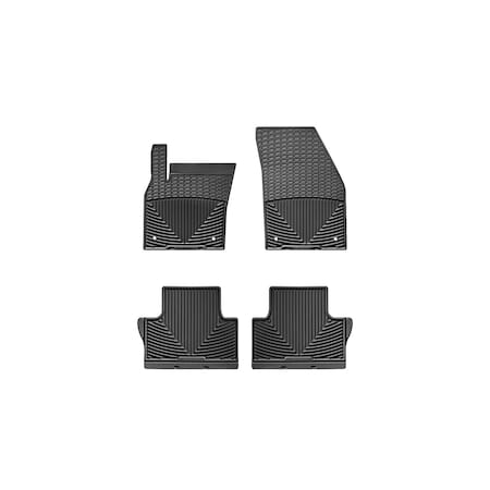Weathertech Black, Front and Rear All Weather Floor Mats W171-W170