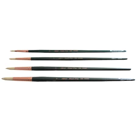 Silver Brush Grand Prix Even Round Brushes, 4-Piece Set GP-1067