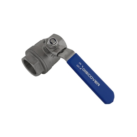 Discover 2 in. 316 Stainless Steel Ball Valve Full-Port 1000 PSI 100096