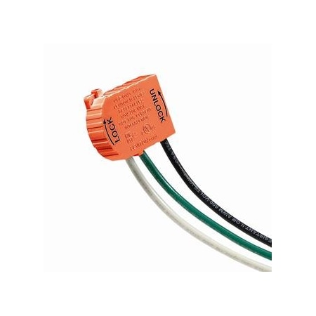 Leviton Wiring Module for Lev-Lok Isolated Ground Receptacle, 20 Amp, 125 Volt MSTWL-IG