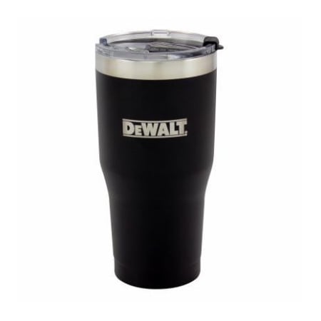 Metal Ware The DeWalt 30OZ BLK Tumbler DXC30OZTBS