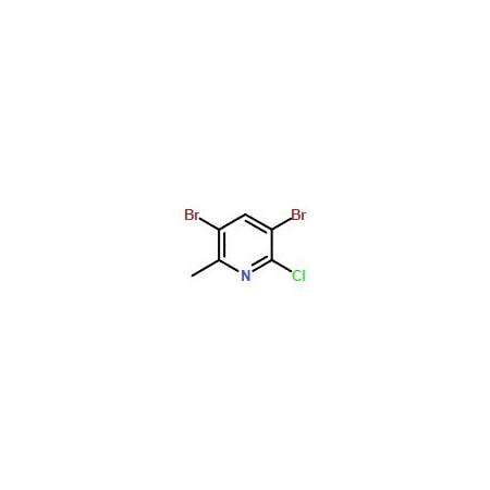 Ak Scientific 2-Chloro-3, 5-dibromo-6-methylpyridine (1g), CAS 1000018-58-5 Y6745-1g