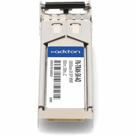 Add-On FORTINET FN-TRAN-SX COMPATIBLE TAA COMPLIANT 1000BASE-SX SFP TRANSCEIVER FN-TRAN-SX-AO