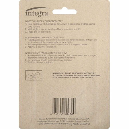 Integra Correction Tape 2 DispensersPK ITA60238