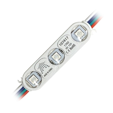 Beyond Led Technology LED Sign Module, 0.72 Watt, RGB, 12V, 180 Degree ...