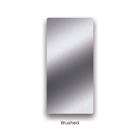 5Seconds - Wall Guard for Hand Dryer, Stainless Steel Wall Splash Guard Adhesive Tape Strips, Easy-Wipe Splash Guard, 31-3/4 x 15-3/4 x 3/64, Black