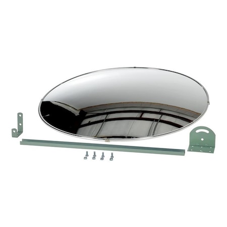 Homestead 30 in. Dia. Industrial Round Acrylic Mirror HO141200