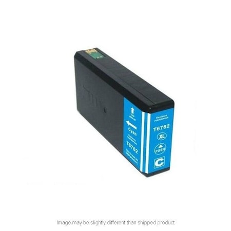 Epson Replacement T676XL220, CYAN Compatible InkJet Ink, 1,200 page yield T676XL220-S