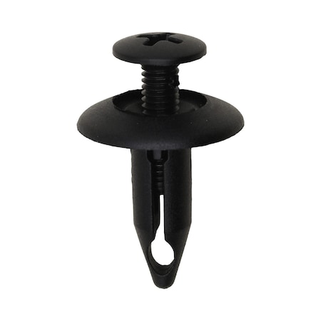 Auveco Push Type Retainer 11/16in Head Diameter 11/16in Stem Length, 25PK 14991