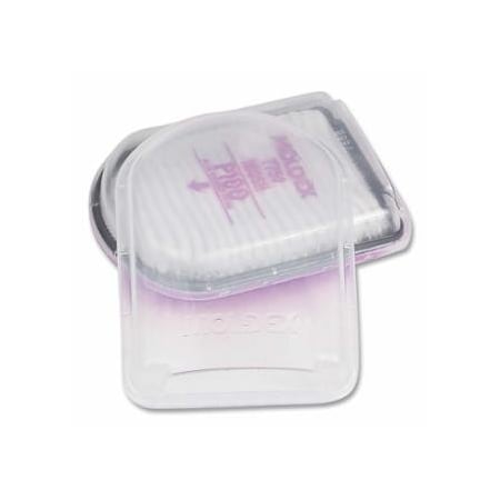 Moldex 7000/7800/9000 Series Semi-Rectangular Filter Disk Cover, 7888, Reusable, 30PK 507-7888