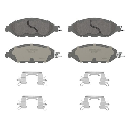 Wagner Brake OEX Front Disc Brake Pad Set Premium Ceramic,  OEX1649