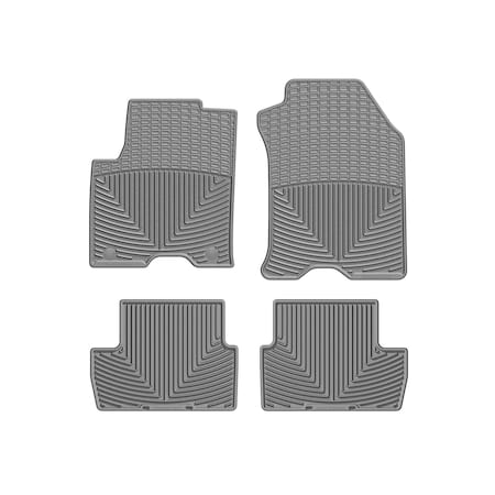 Weathertech Grey, Front and Rear All Weather Floor Mats W233GR-W210GR