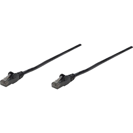 Intellinet Network Solutions PATCH CABLE CAT6 BLACK 1FT SNAGLESS BOOT 343312
