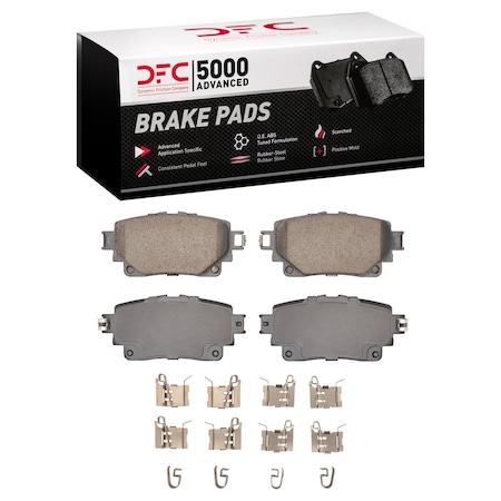 Dfc 5000 Advanced Disc Brake Pad Set, 1551-2305-01